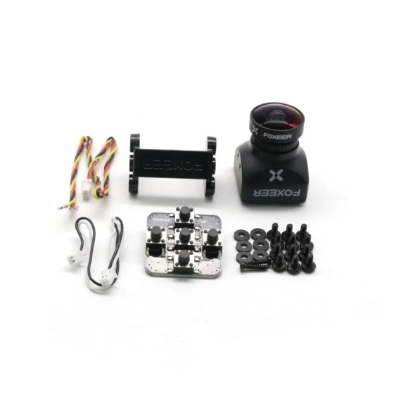Foxeer Nano Drone Camera 4/3 PAL 1200TVL 1/3 CMOS Low Latency Lens Camera for RC Racing Drone